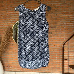 Michael Kors navy blouse, size Small